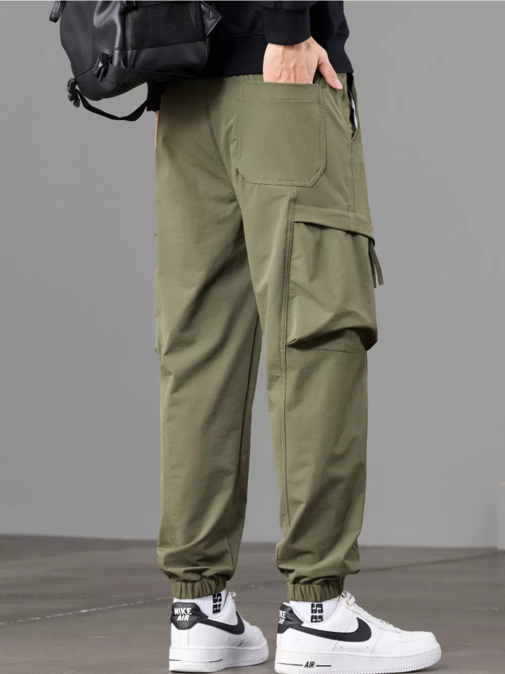 Men's Casual Cargo Joggers, image 18