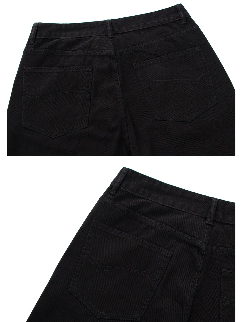 Men's Wide Leg Relaxed Fit Jeans, image 5