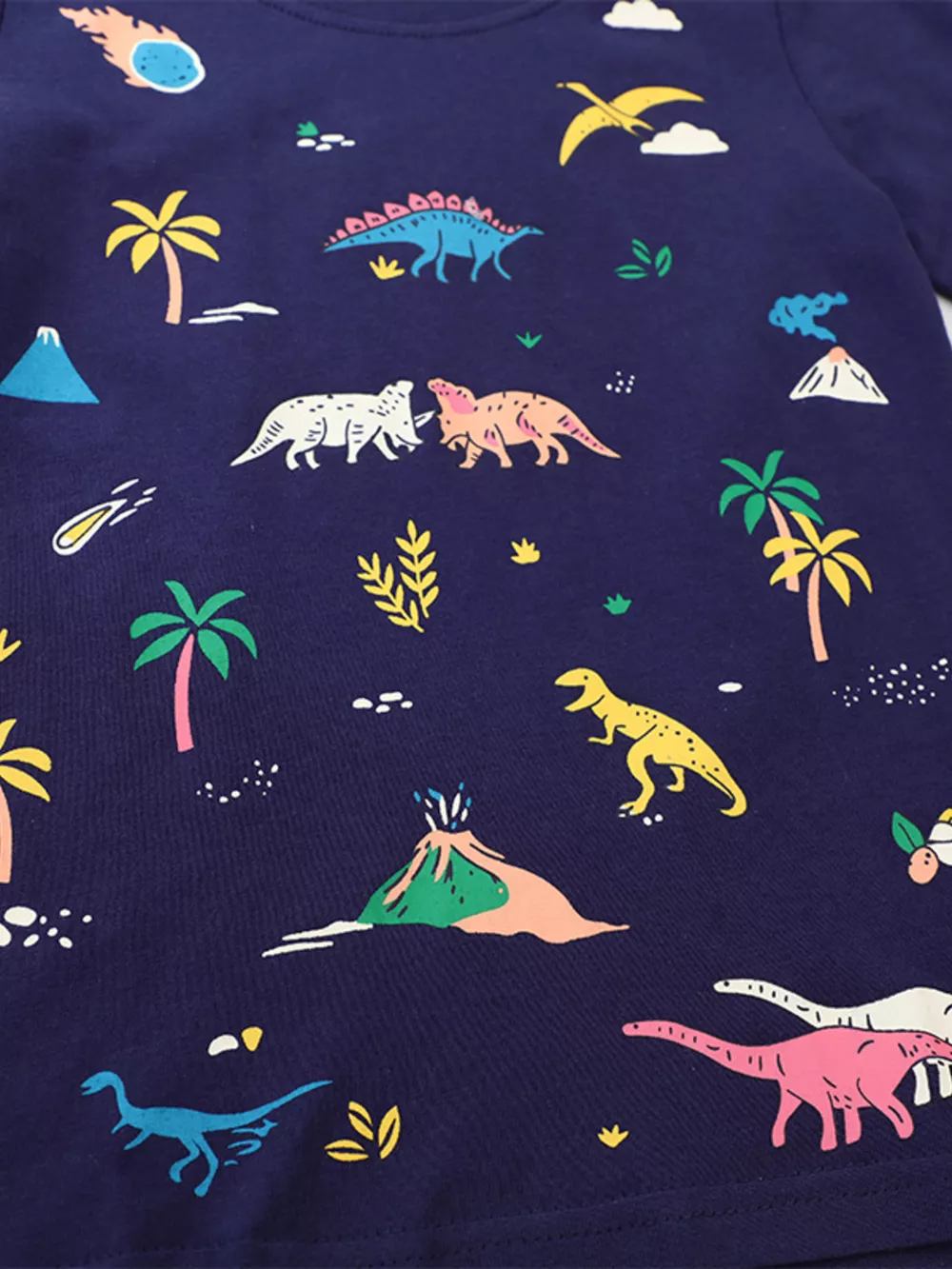 Children's Dinosaur Print Short Sleeve T-Shirt, image 4