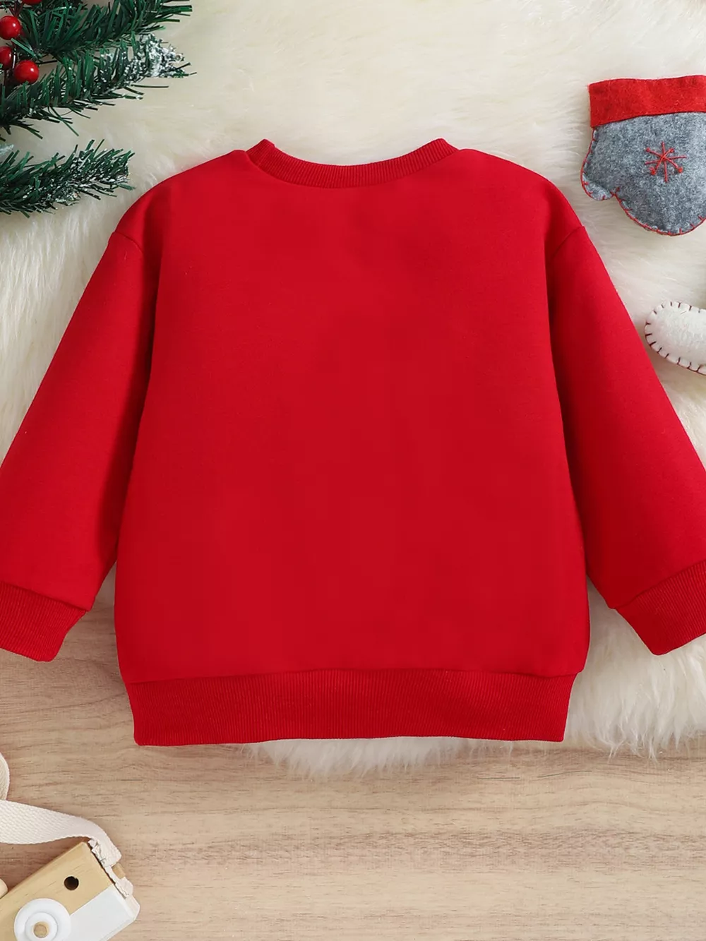 Children's Christmas Santa 's My Homie Graphic Sweatshirt, image 2