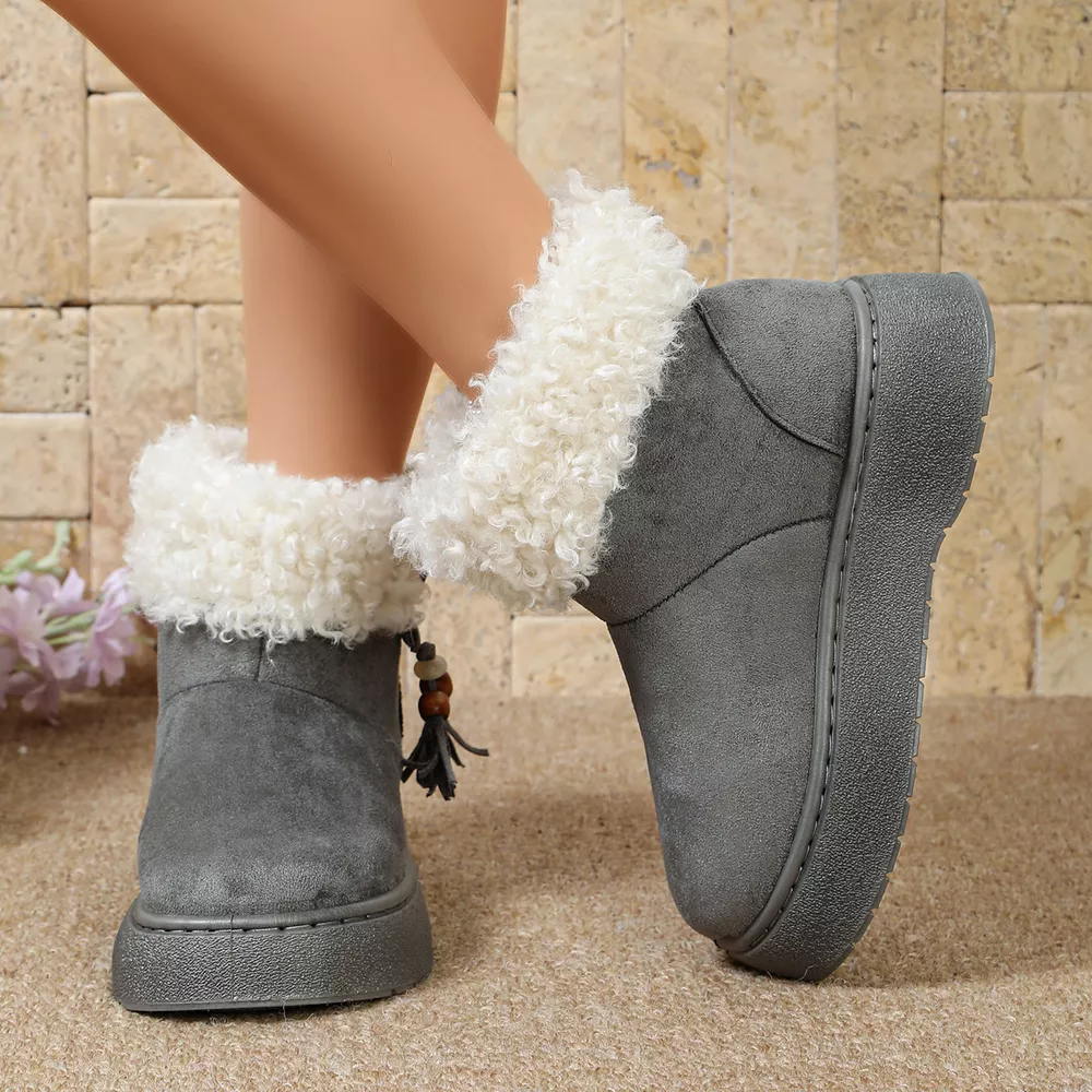 Round Toe Platform Boots, image 9