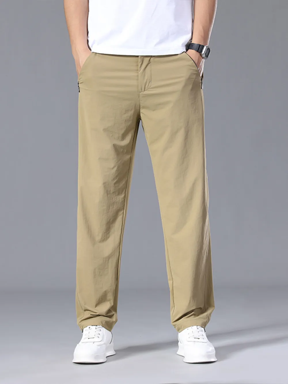 Men's Plus Size Lightweight Casual Active Pants, image 3