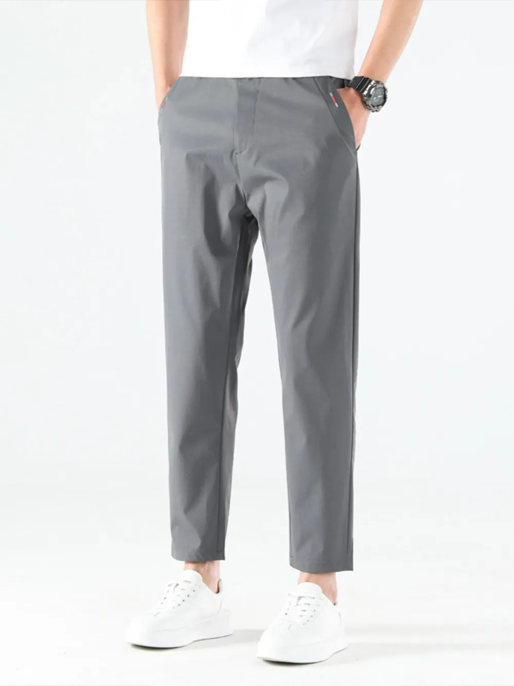 Men's Straight Leg Casual Pants, image 3