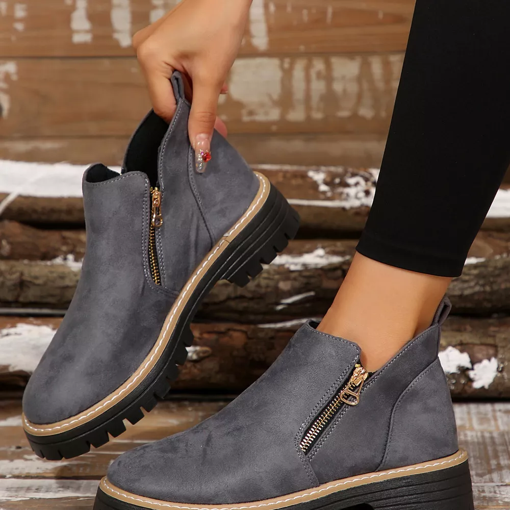 Side Zip Ankle Boots, image 12
