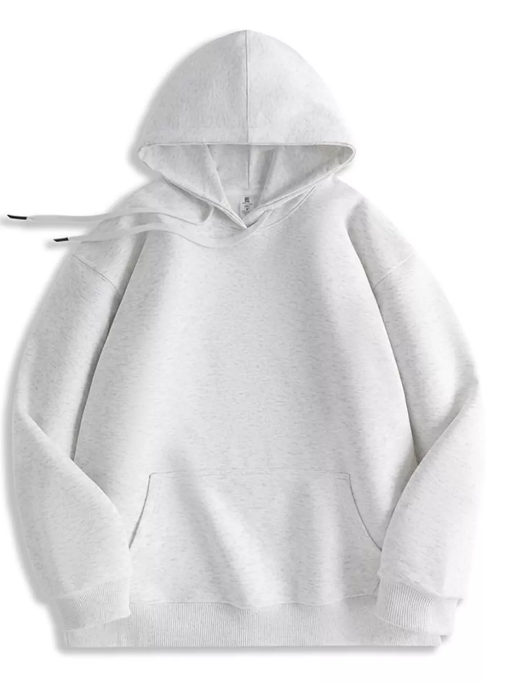 Men's Full Size Solid Color Casual Hoodie Plus Size, image 12