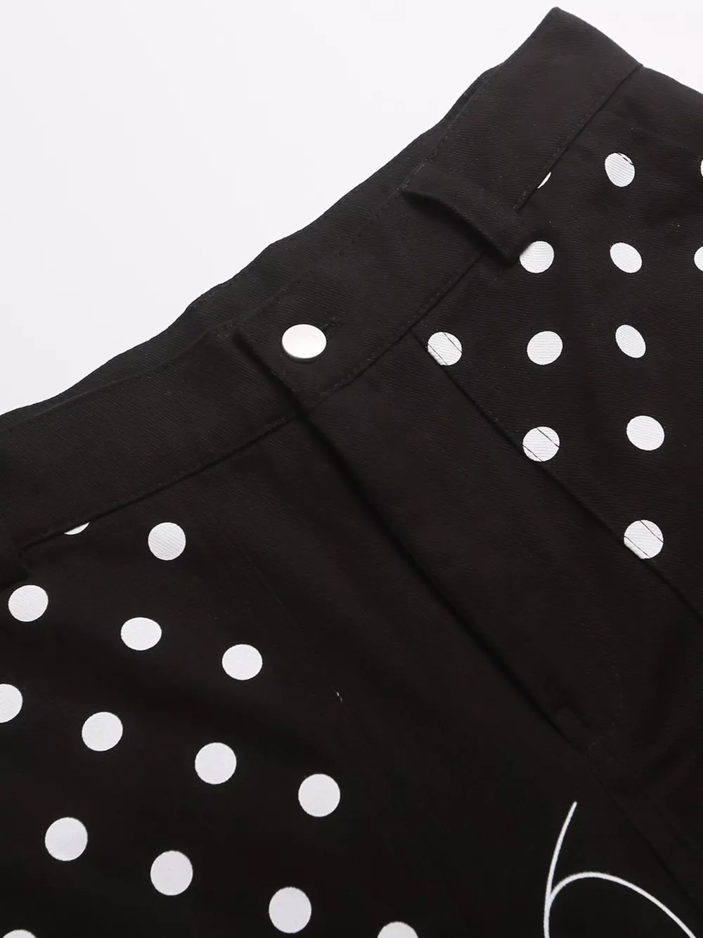 Men's Polka Dot Cargo Capris, image 7