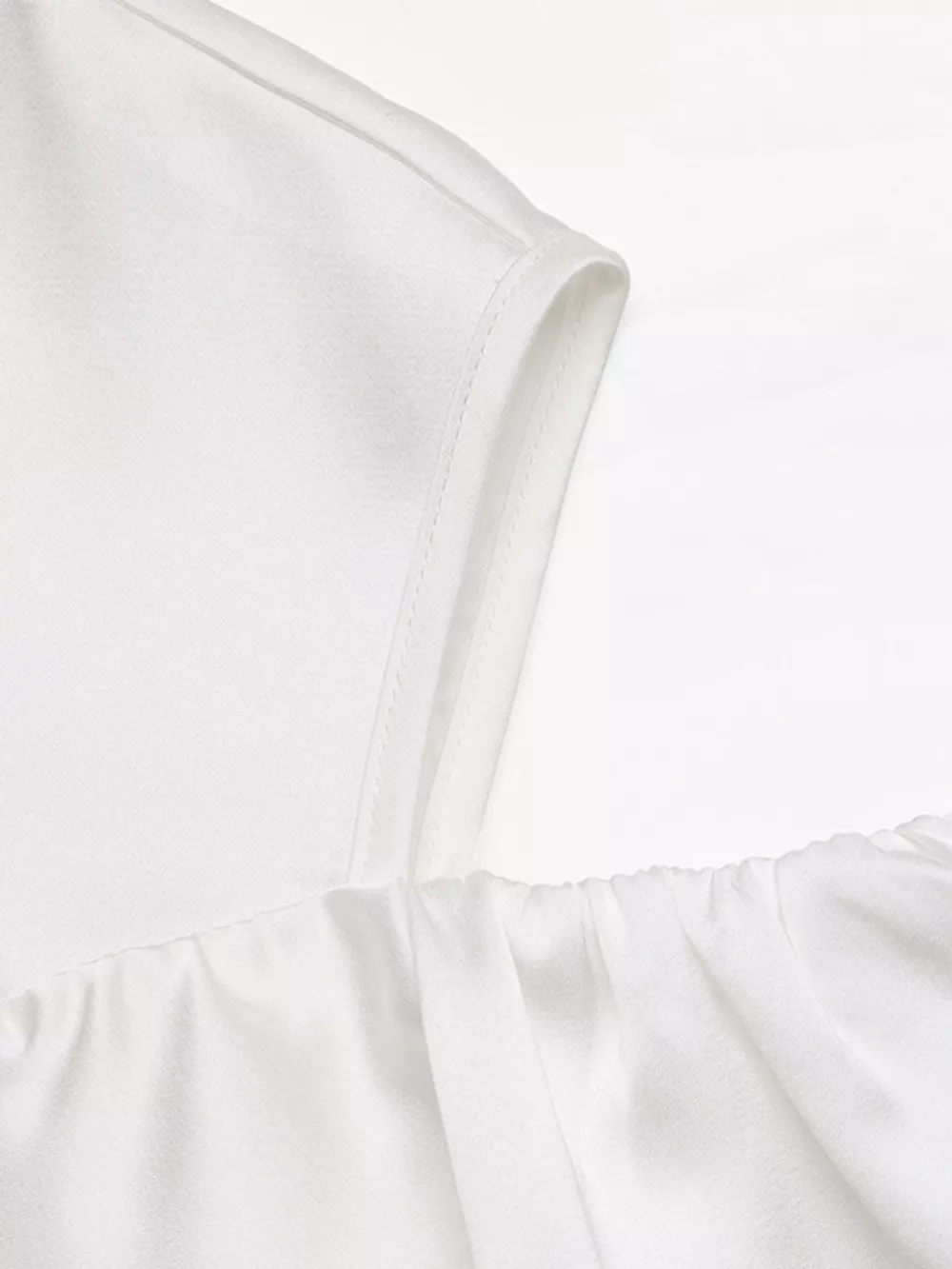 Ruffled Cold Shoulder Flounce Sleeve Blouse, image 5