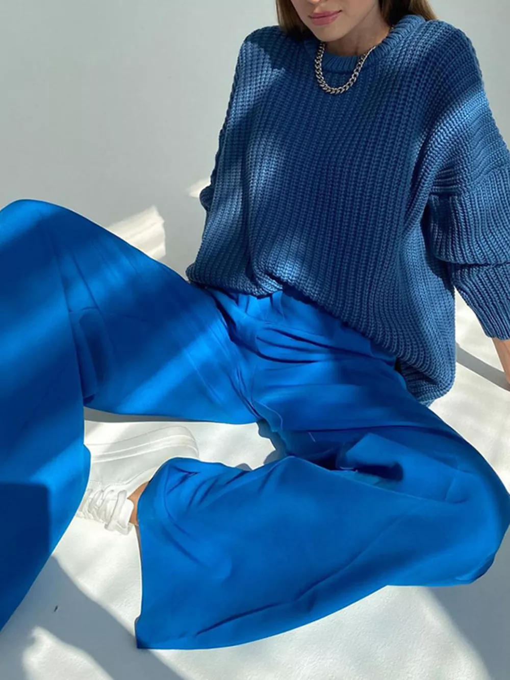 Wide Leg Pleated Pants, image 7
