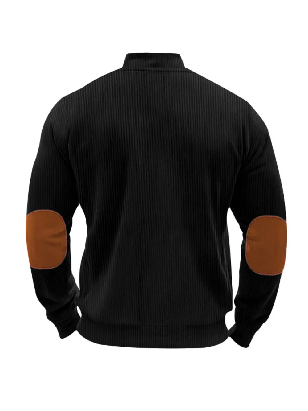 Men's Full Size Zip Up Long Sleeve Jacket Plus Size, image 14