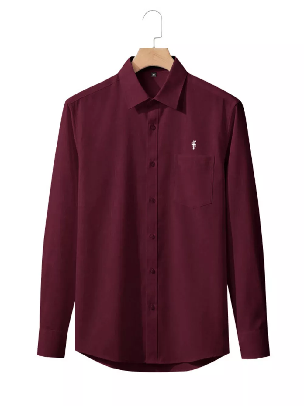 Men's Full Size Slim Fit Button Up Shirt Plus Size, image 18