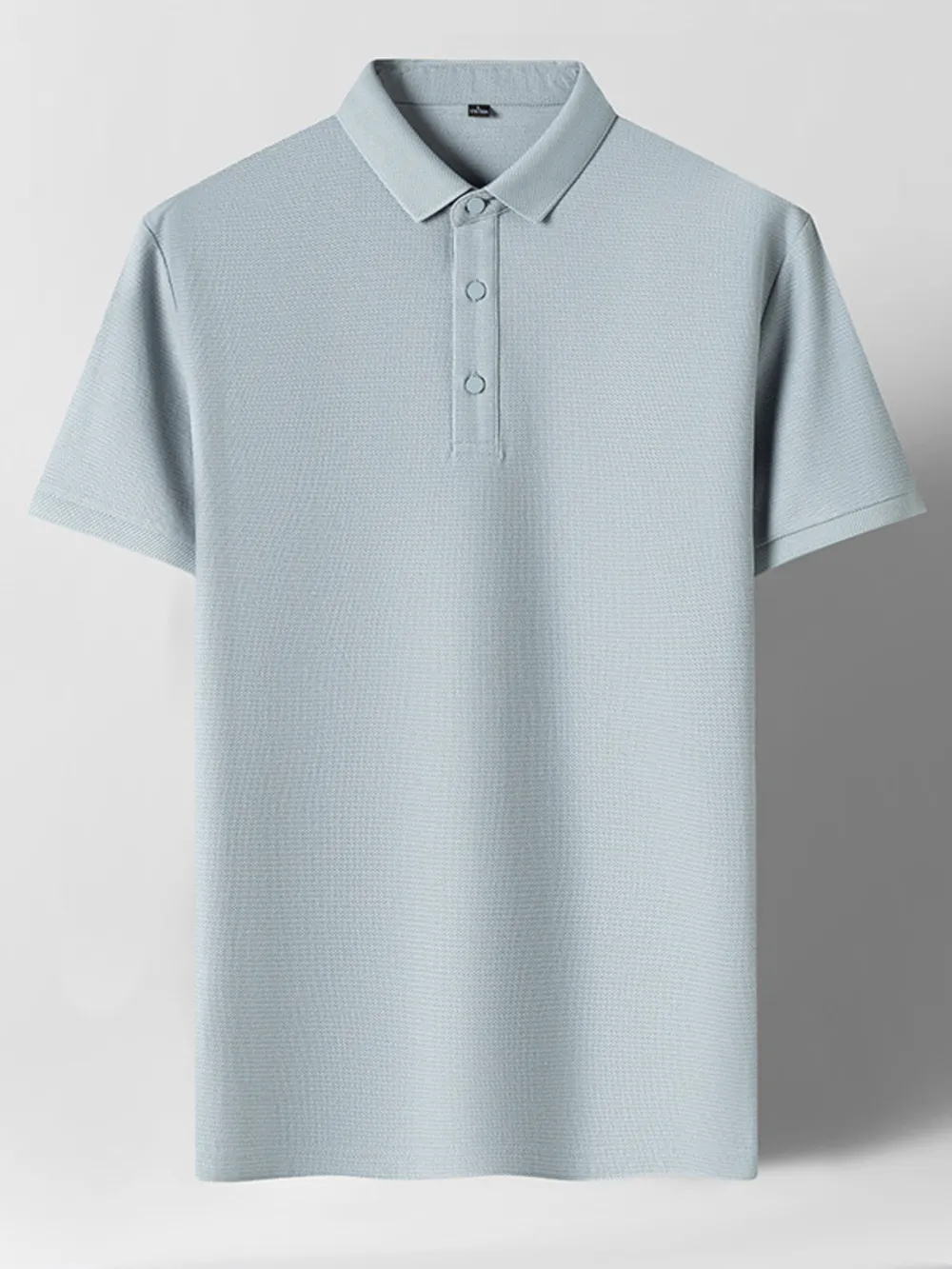 Men's Plus Size Classic Collared Neck Short Sleeve Polo, image 7