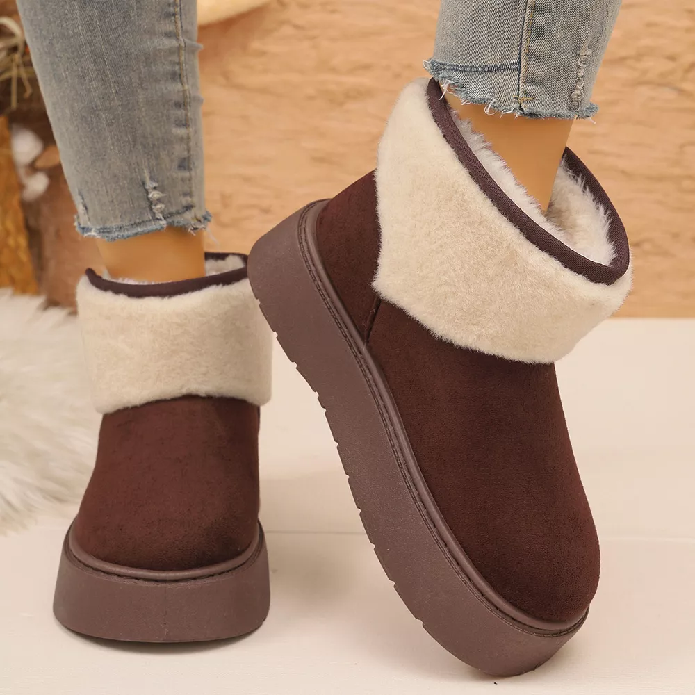 Round Toe Platform Boots, image 9
