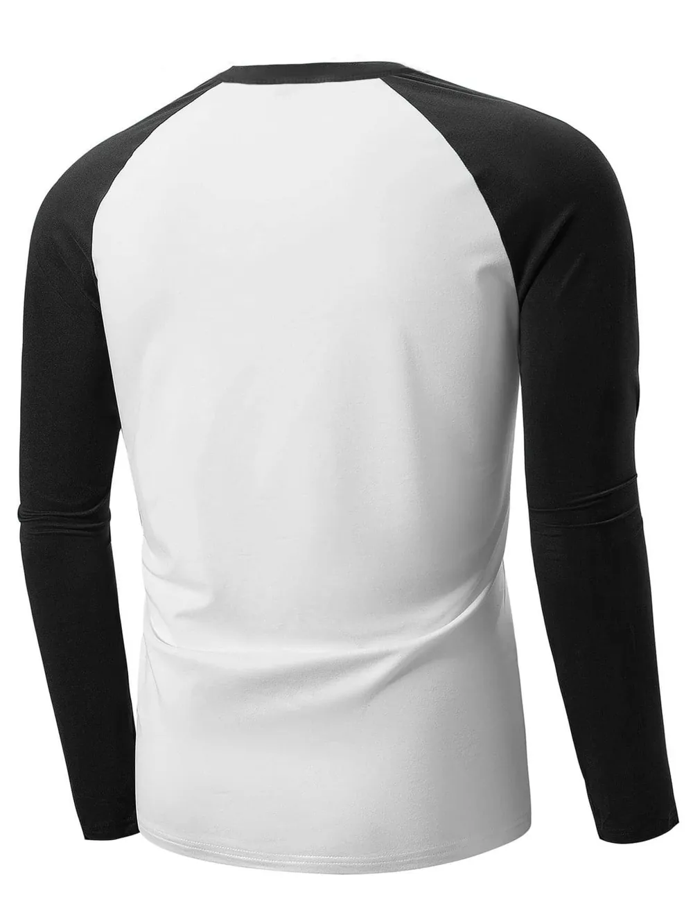 Men's Round Neck Raglan Sleeve T-Shirt, image 6
