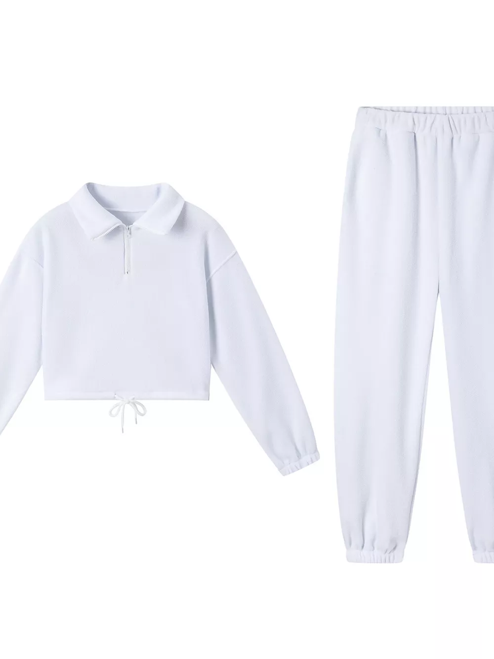 Quarter Zip Sweatshirt and Pants Set, image 3