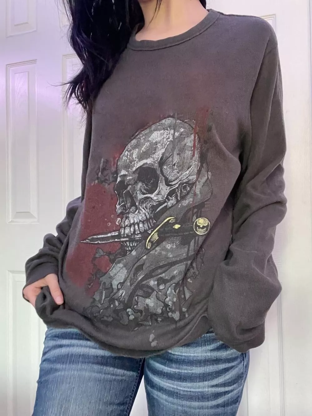 Skeleton Long Sleeve T-Shirt, image 5