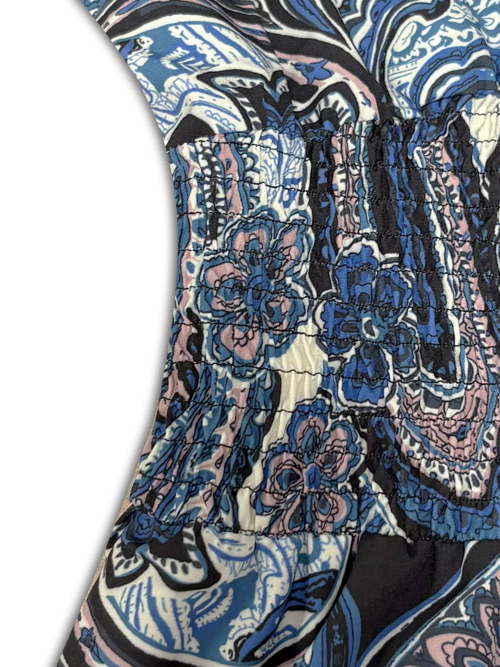 Plus Size Floral V-Neck Cap Sleeve Maxi Dress, image 5