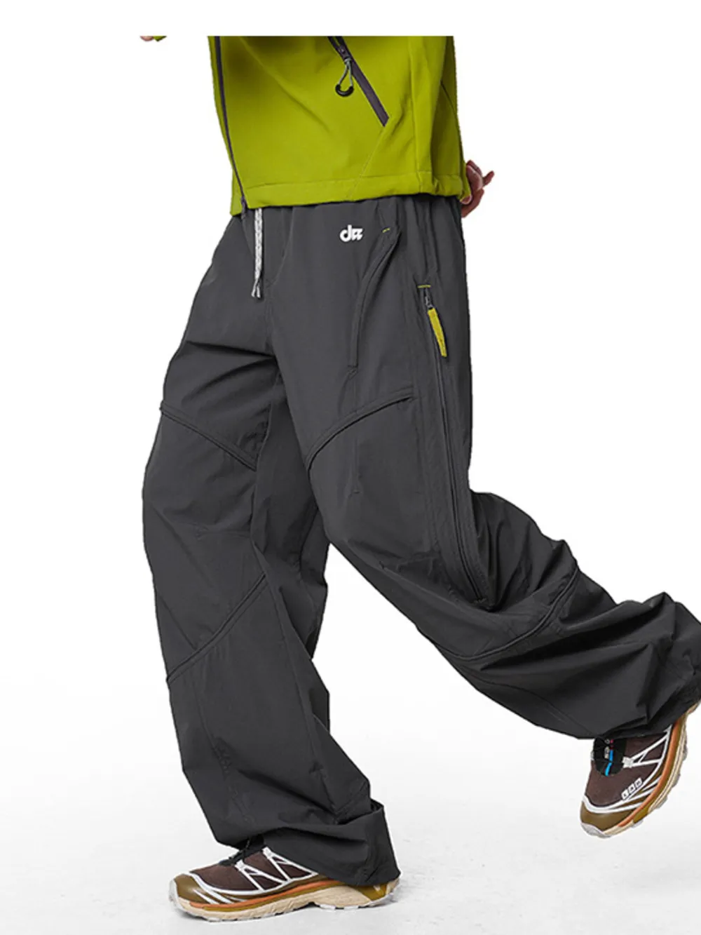 Men's Loose Fit Drawstring Cargo Active Pants, image 12