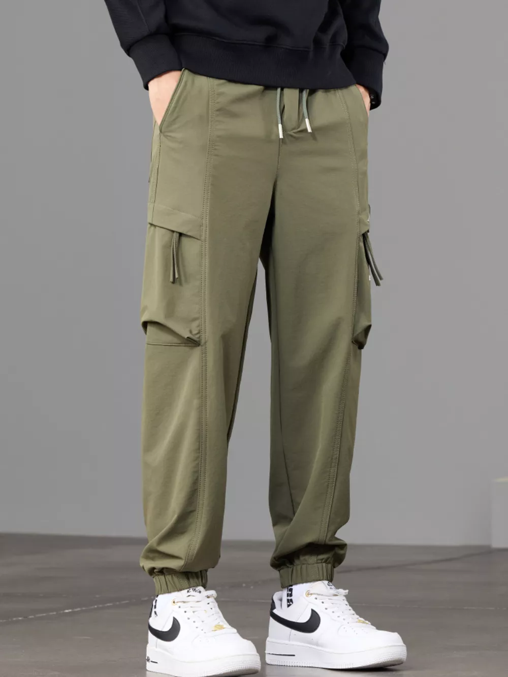 Men's Casual Cargo Joggers, image 16