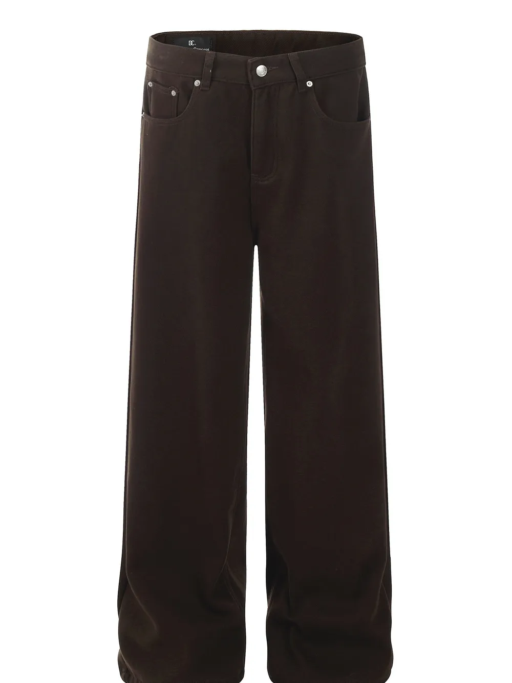 Men's Wide-Leg High-Rise Jeans