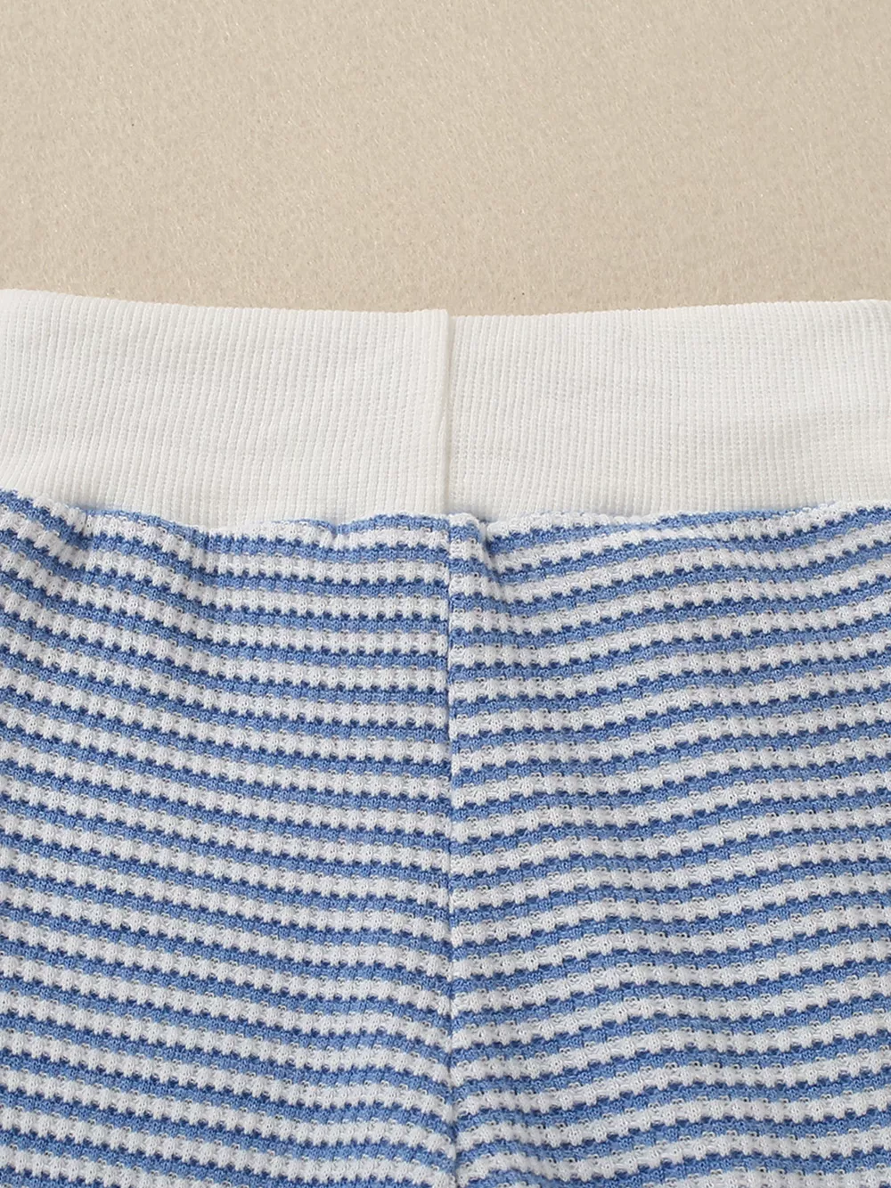 Children's Striped Long Sleeve Top and Pants Set, image 7