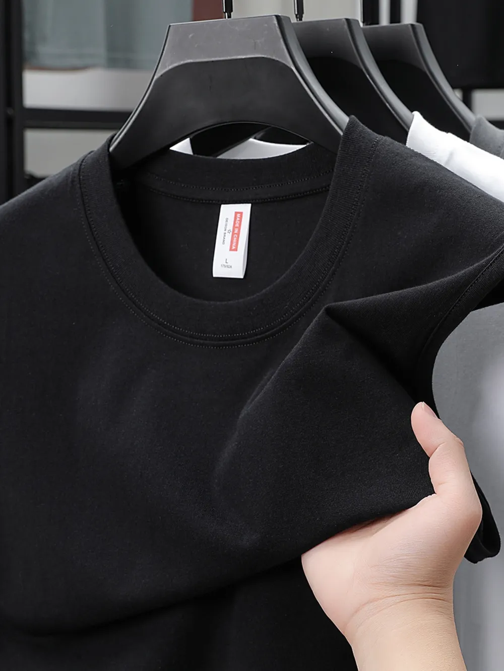 Men's Plus Size Round Neck Tank
