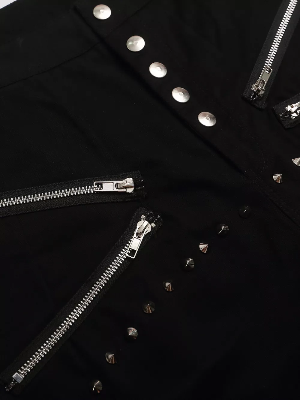 Men's Zipper Detail Wide Leg Capris, image 5