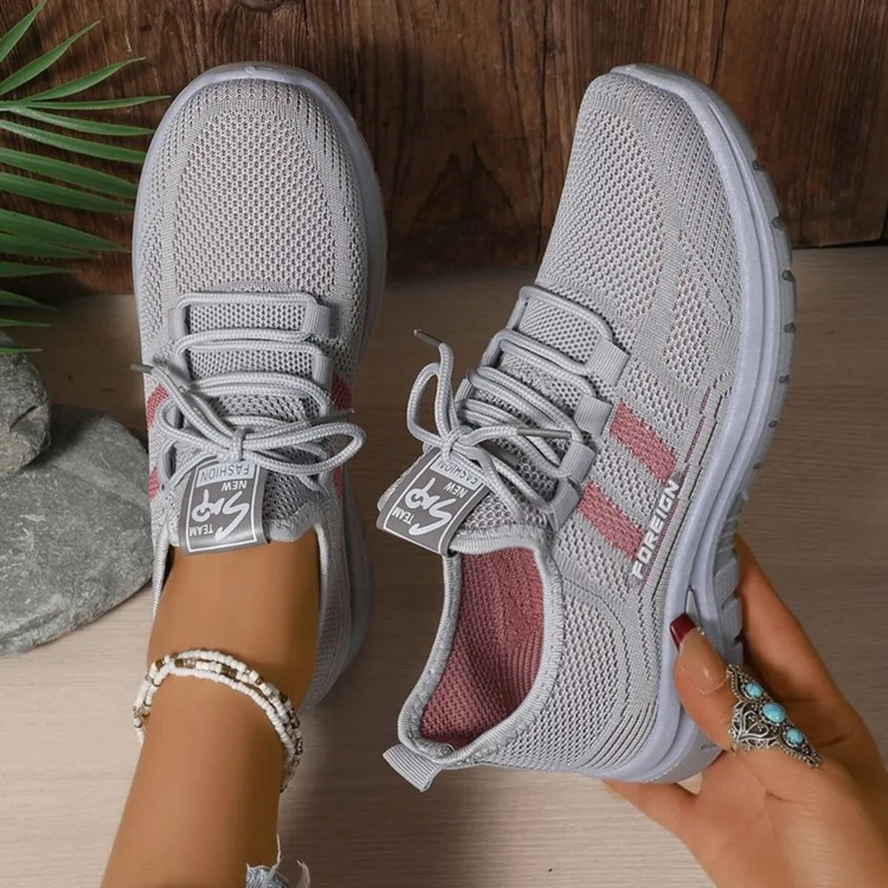 Lace Up Breathable Mesh Athletic, image 4