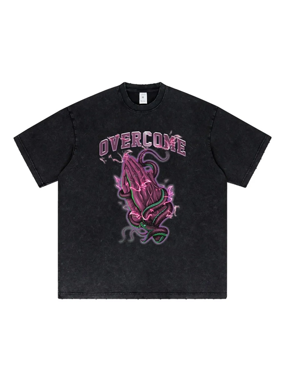 Men's Graphic Round Neck Short Sleeve T-Shirt