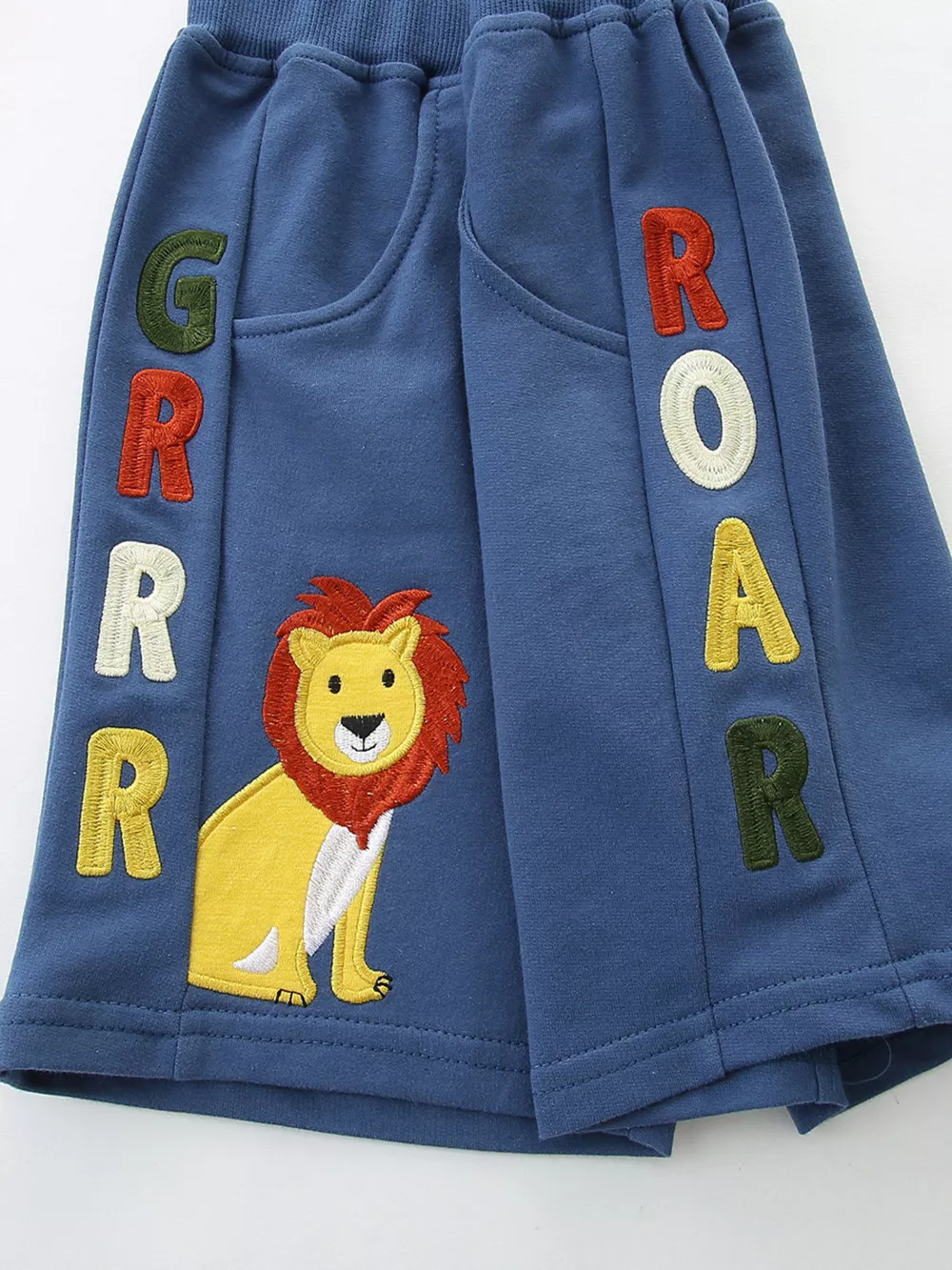 Children's Animal Graphic Color Block Tee and Shorts Set, image 5