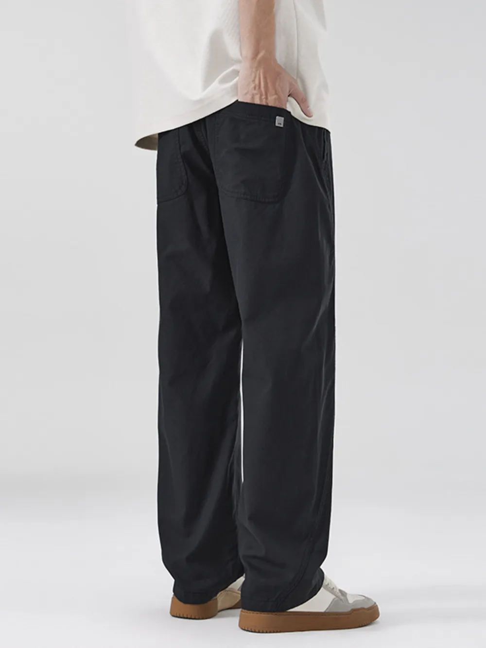 Men's Full Size Loose Fit Casual Pants Plus Size, image 4