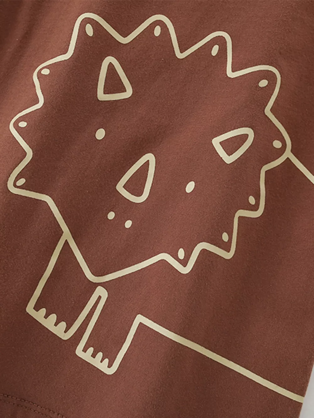 Children's Cartoon Lion Round Neck T-Shirt, image 2