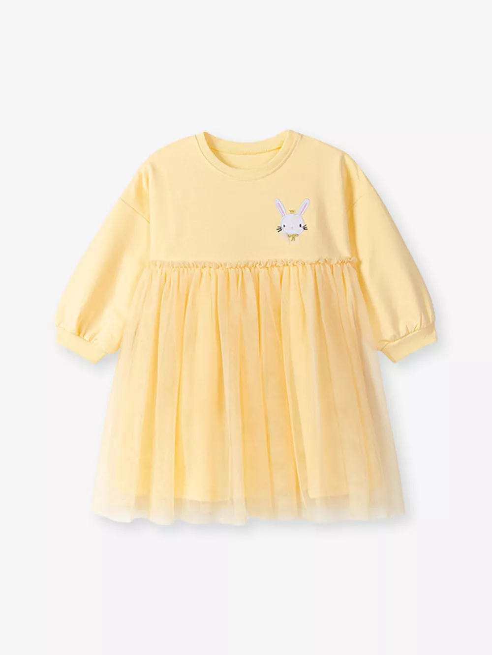 Children's Cute Rabbit Tulle Dress, image 2