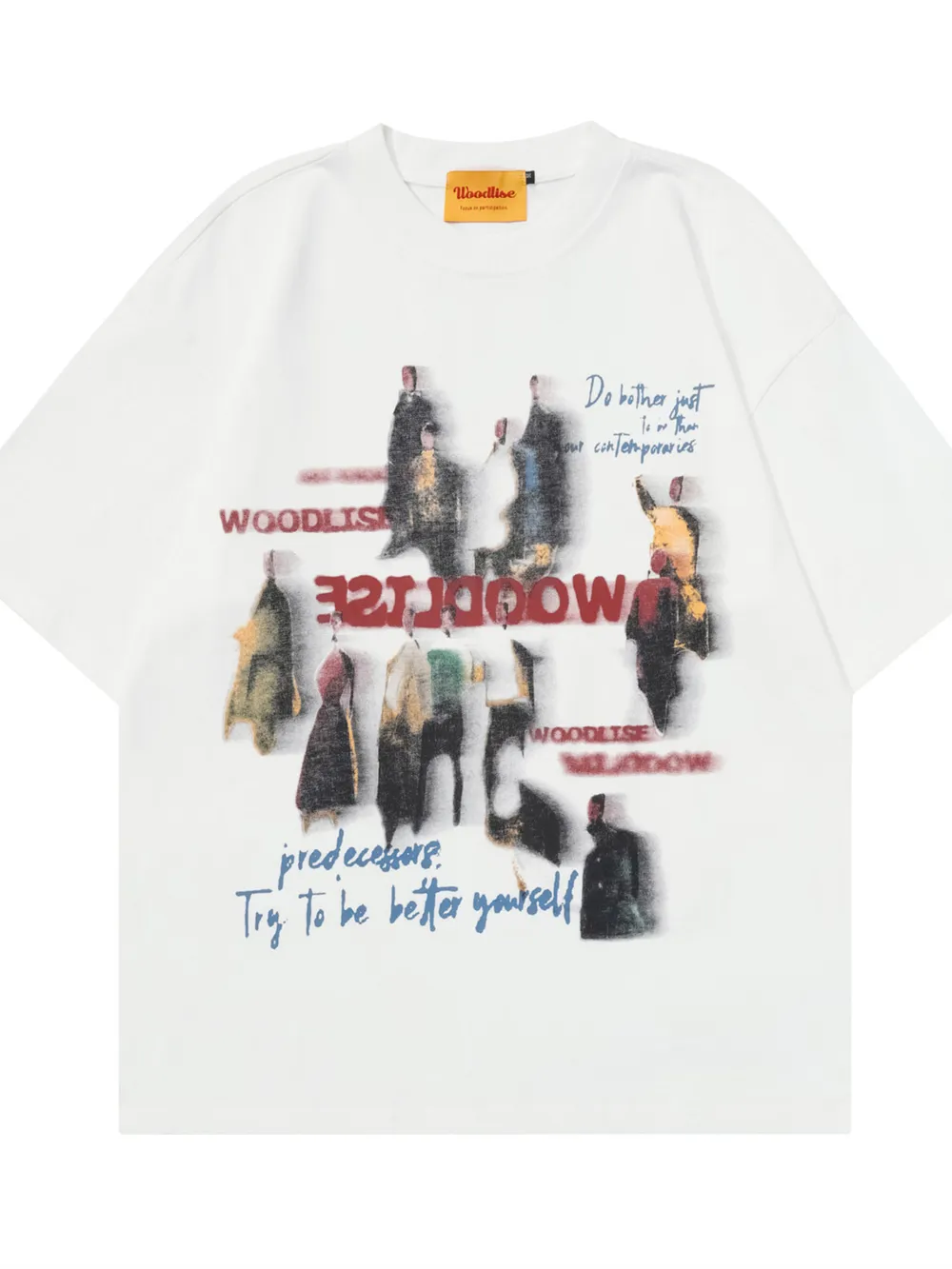 Men's Urban Street Photography Round Neck T-Shirt, image 2