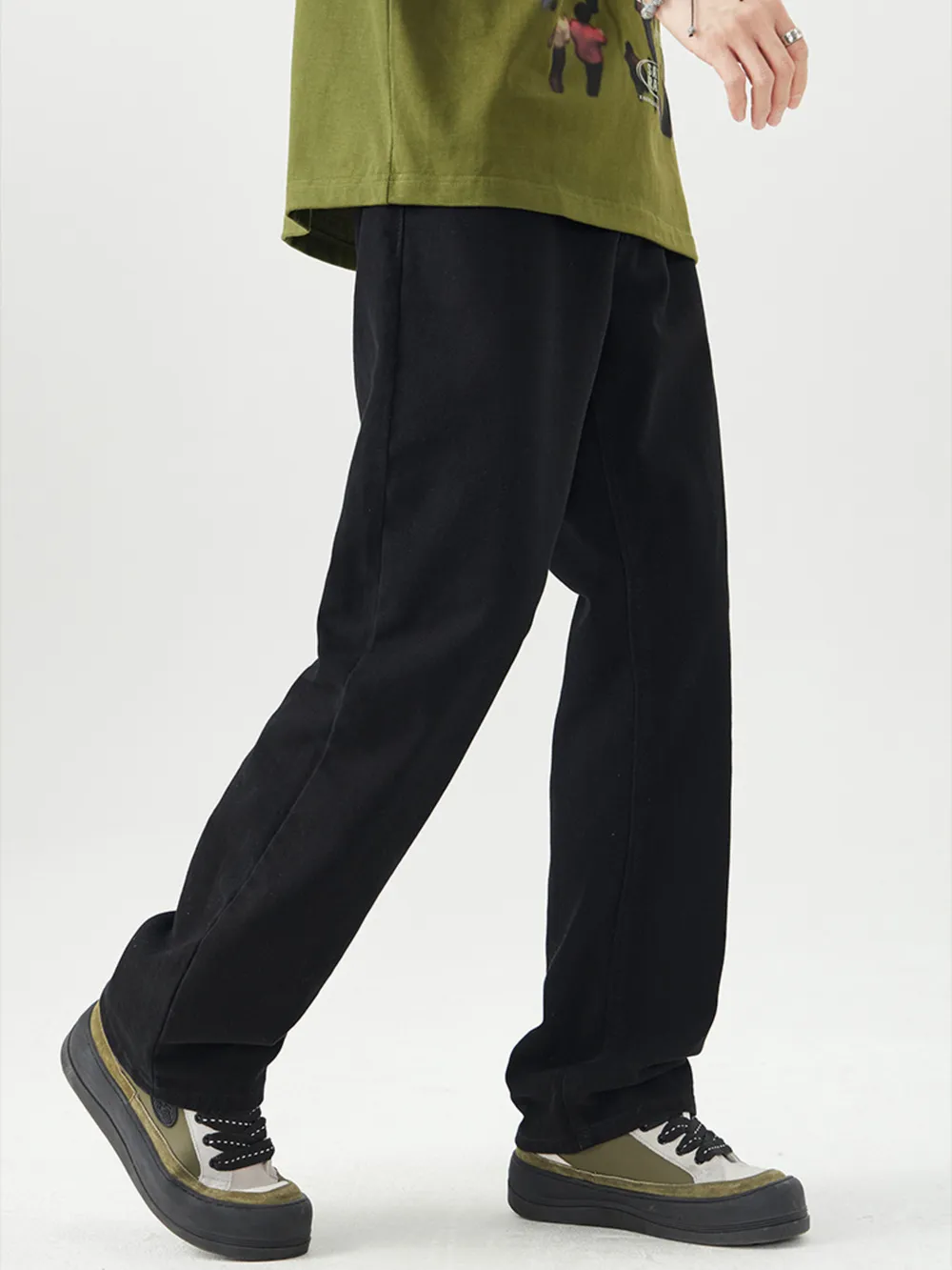 Men's Wide Leg Jeans, image 7