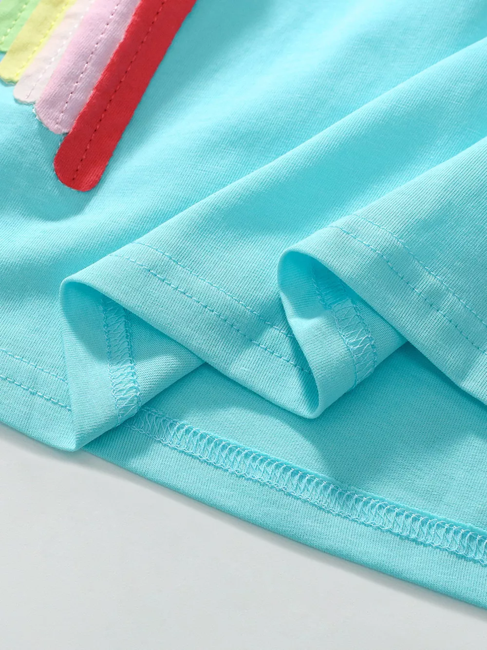 Children's Embroidered Short Sleeve Dress, image 3