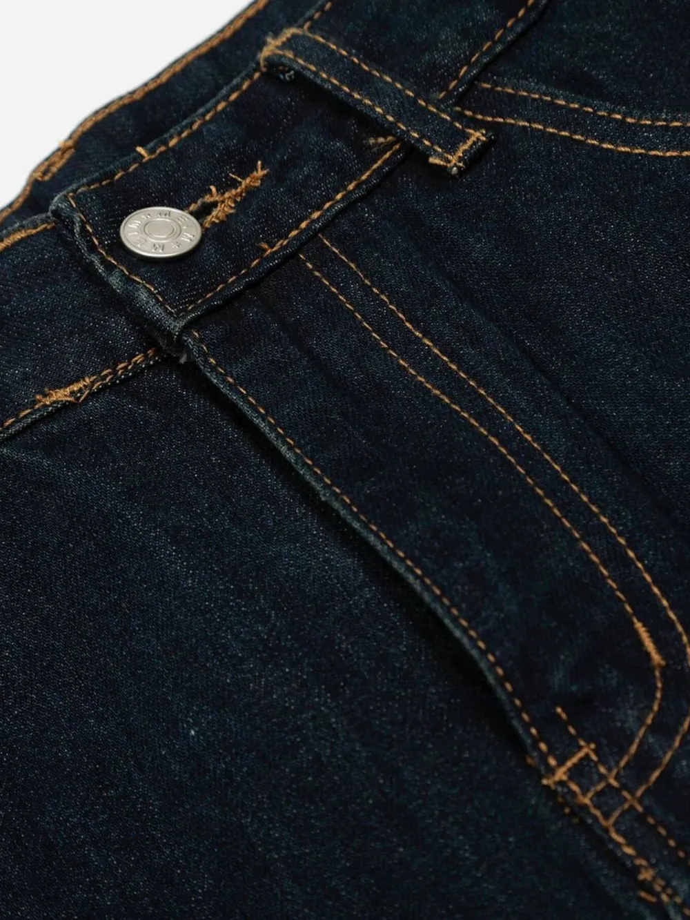 Men's Wide Leg Wash Denim Shorts, image 7