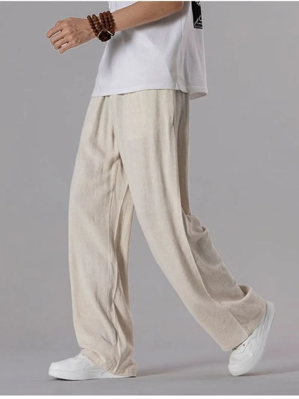 Men's Plus Size Wide Leg Pants, image 4