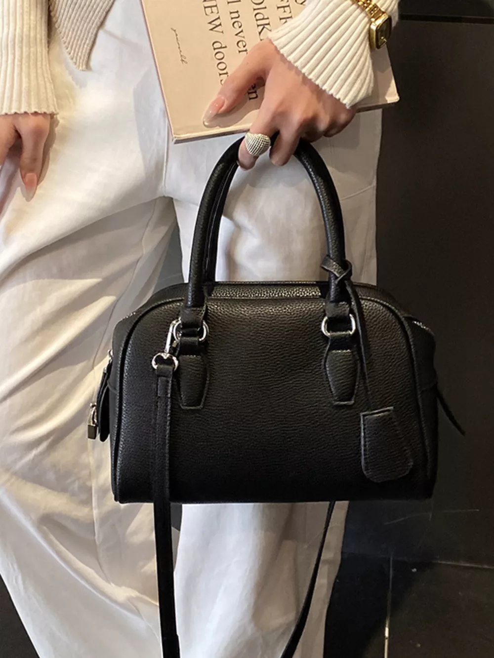 PU Leather Crossbody Bag, image 2