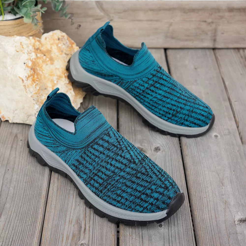 Round Toe Mesh Slip-Ons, image 9