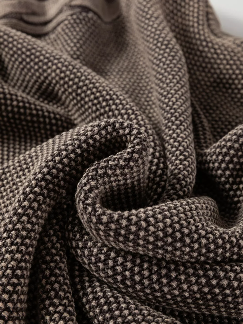 Contrast Cable Knit Sleeve Casual Sweater, image 5