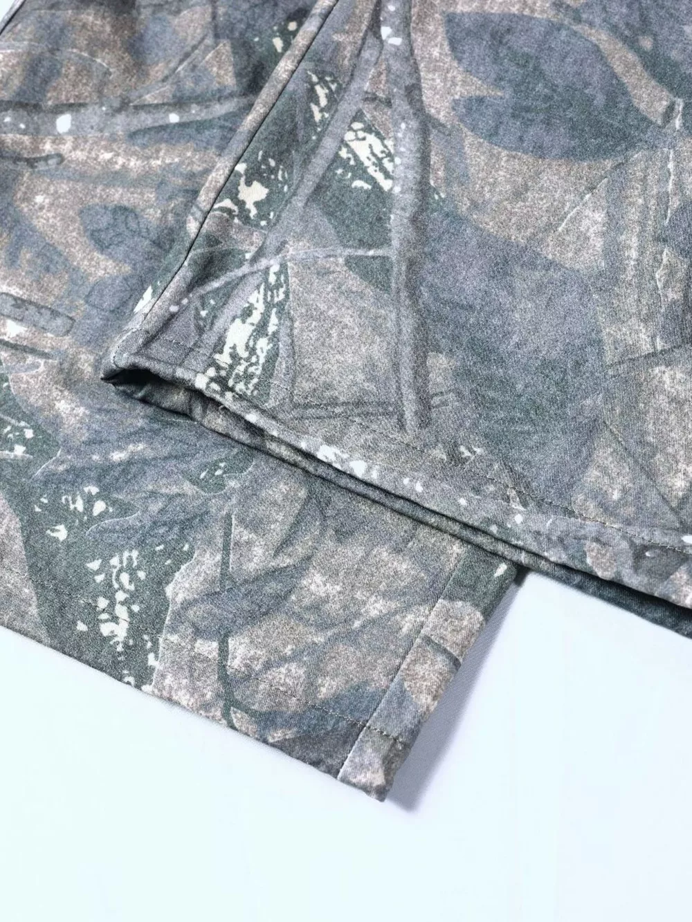 Men's Drawstring Camouflage Cargo Pants, image 6