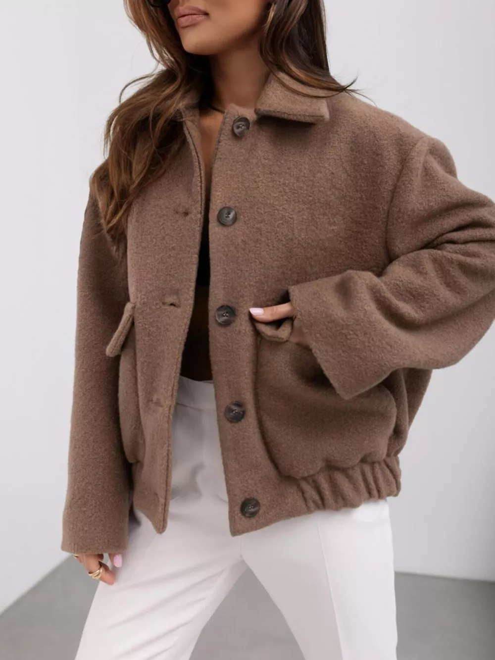 Button-Down Long Sleeve Outerwear, image 7