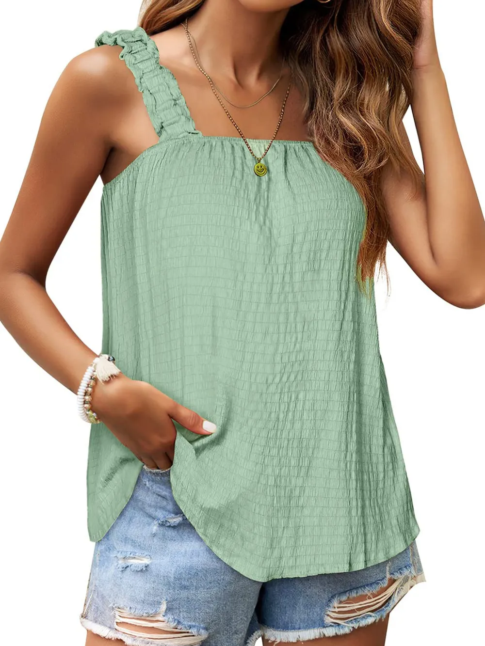 Square Neck Tank Top, image 12