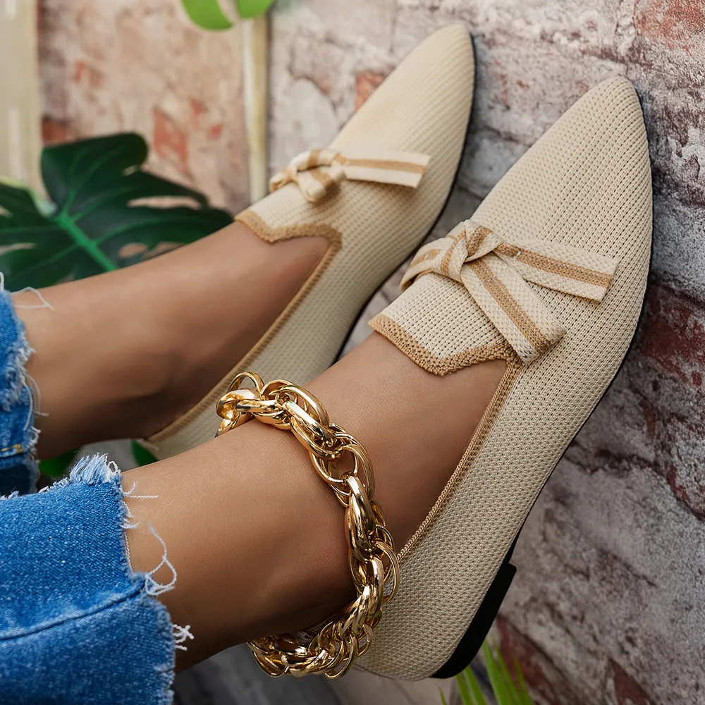 Point Toe Flats Slip-Ons, image 3