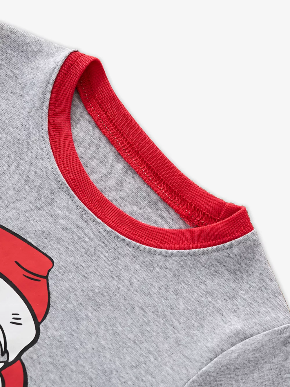 Children's Santa Round Neck Pajama Set, image 3