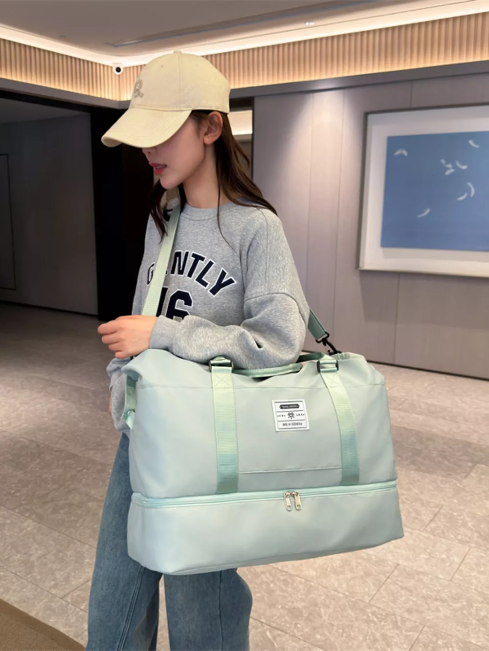 Lightweight Oxford Cloth Travel Bag, image 3
