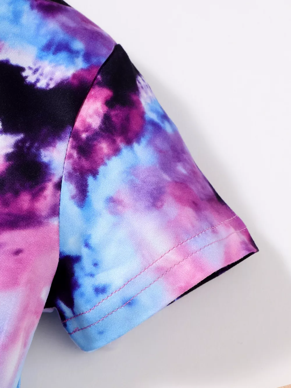 Children's Tie-Dye Print Two-Piece Set, image 4