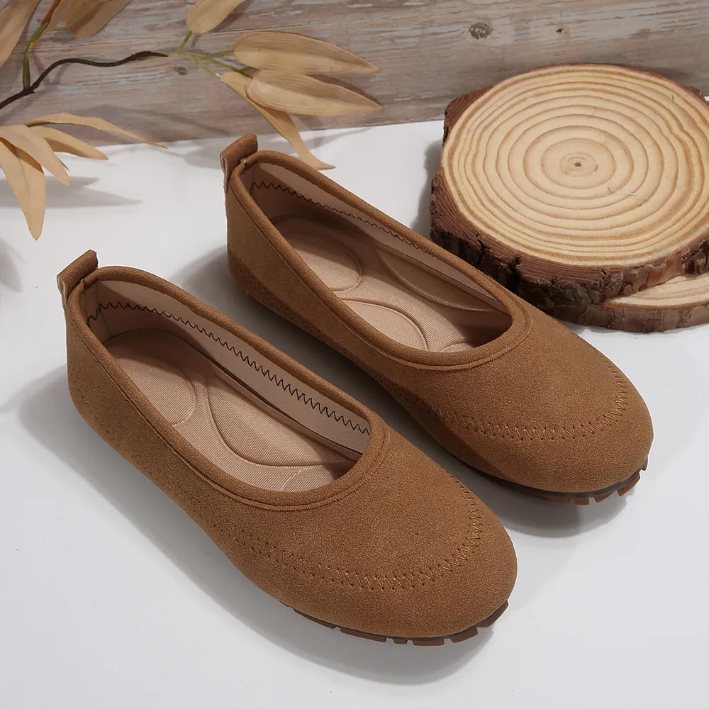 Round Toe Flat Slip-Ons, image 10
