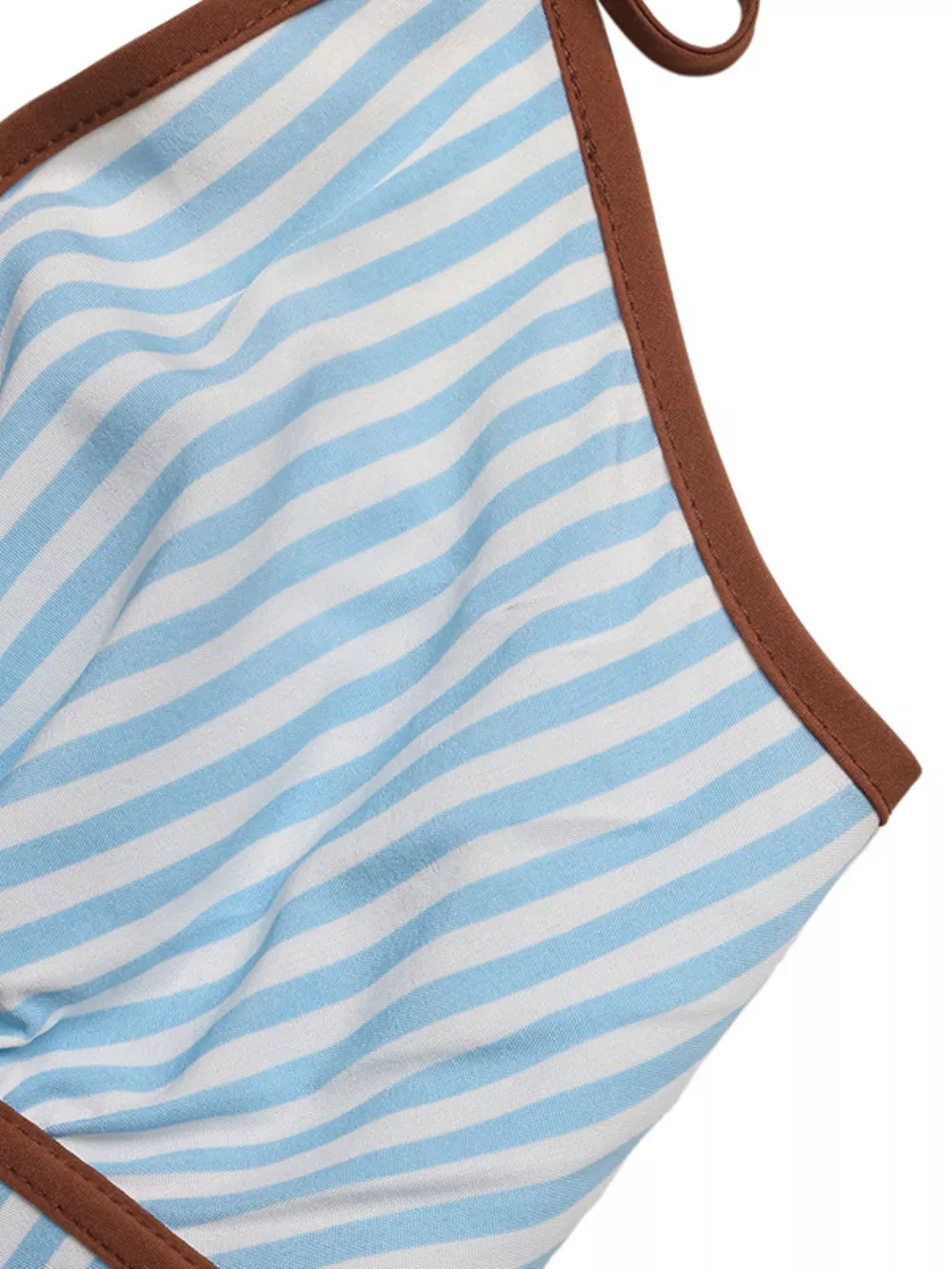 Striped Halter Neck Romper, image 8