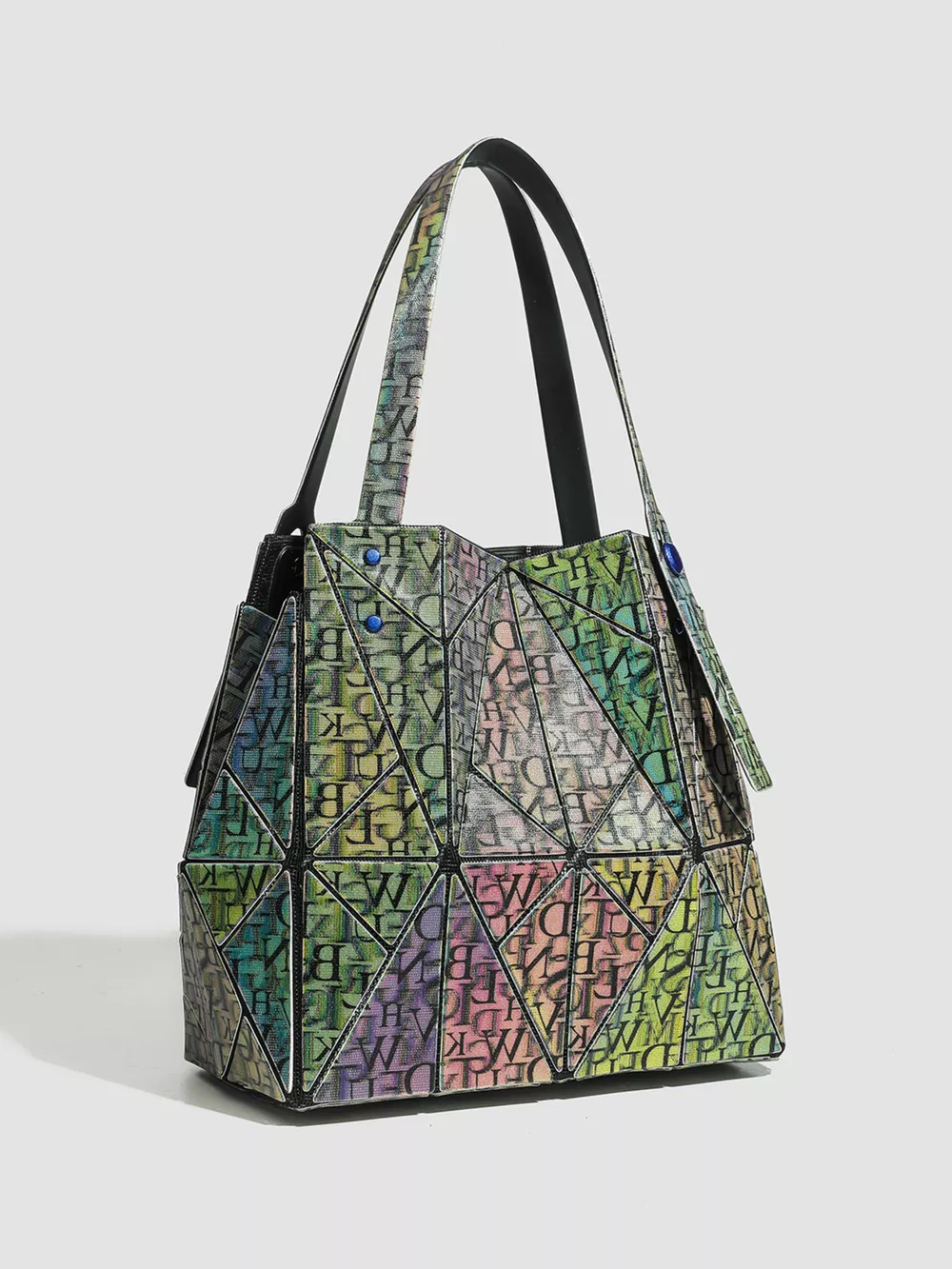 Geometric Iridescent Shoulder Bag, image 9